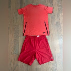 Nike boys tennis outfit size L